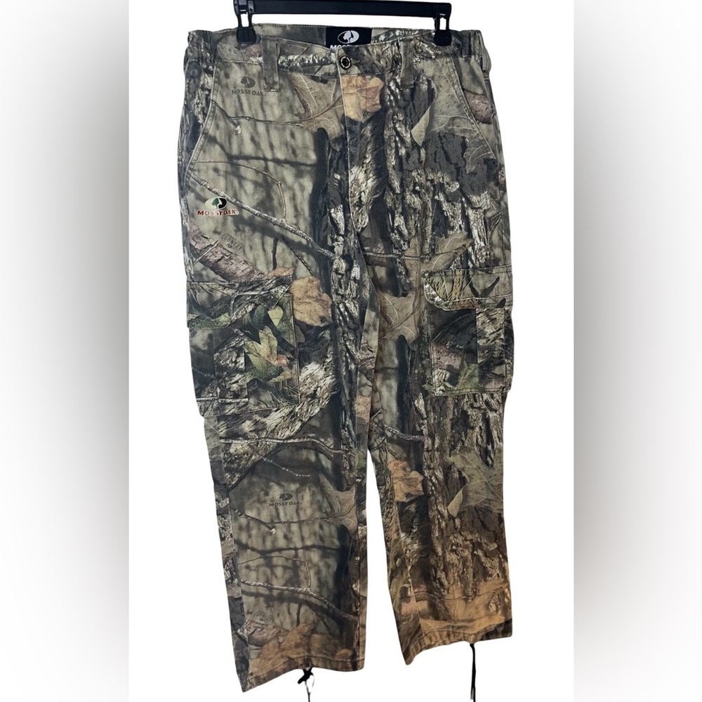 Mossy Oak Men's Camouflage Cargo Pants - Woodland Camo